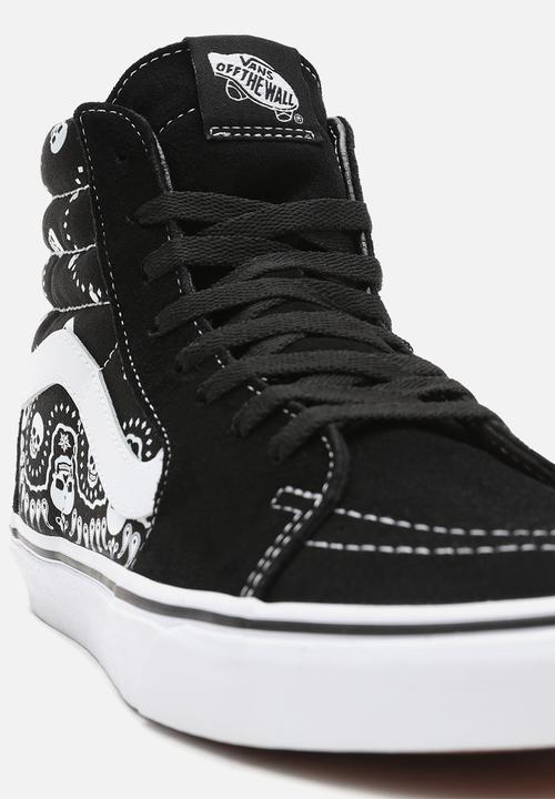 Vans - UA sk8-hi - (bandana) black & true white