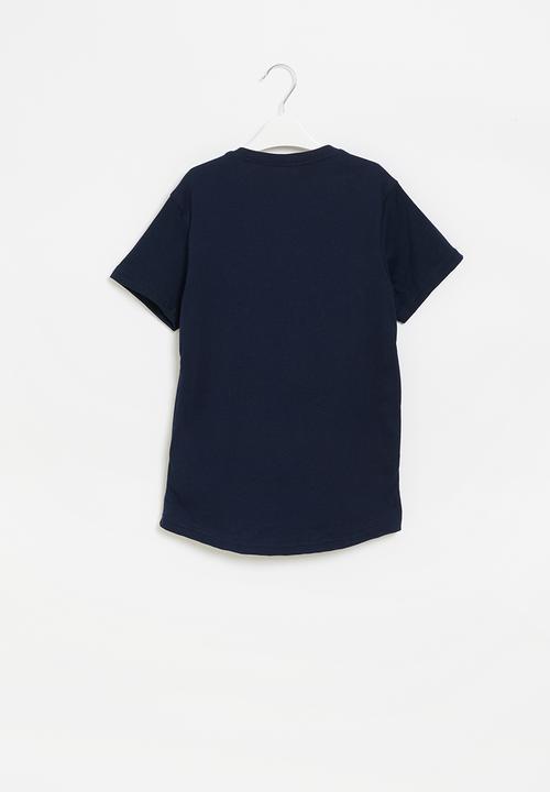 Rebel Republic - Boys short sleeve styled tee - navy