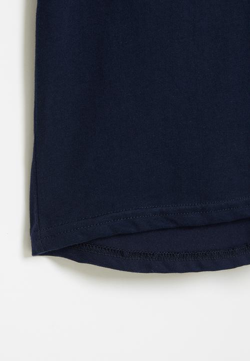 Rebel Republic - Boys short sleeve styled tee - navy