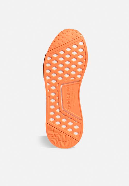adidas Originals - NMD_R1 - cream white/cream white/screaming orange
