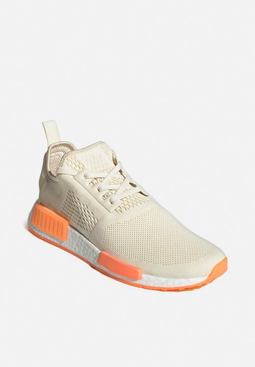 adidas Originals - NMD_R1 - cream white/cream white/screaming orange
