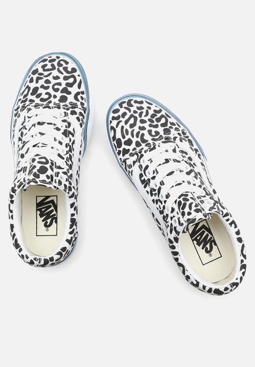 Vans - UA old skool stacked - (uv ink) leopard/true white