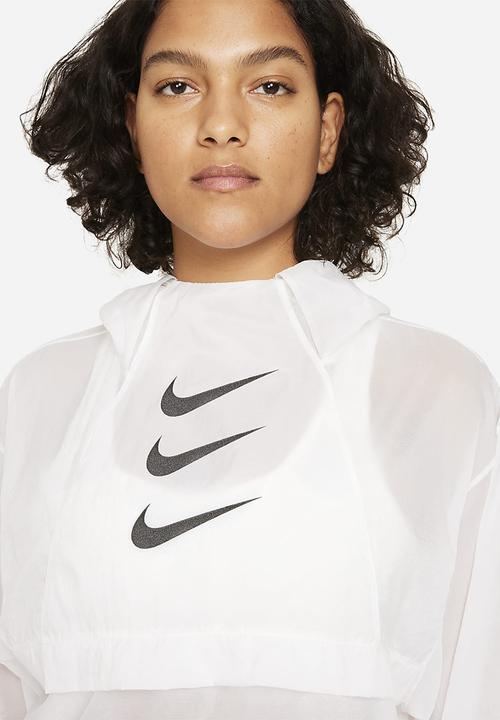 Nike - Nk run dvn po pckbl jkt - white & black
