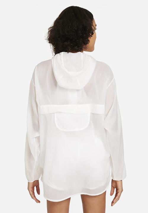 Nike - Nk run dvn po pckbl jkt - white & black