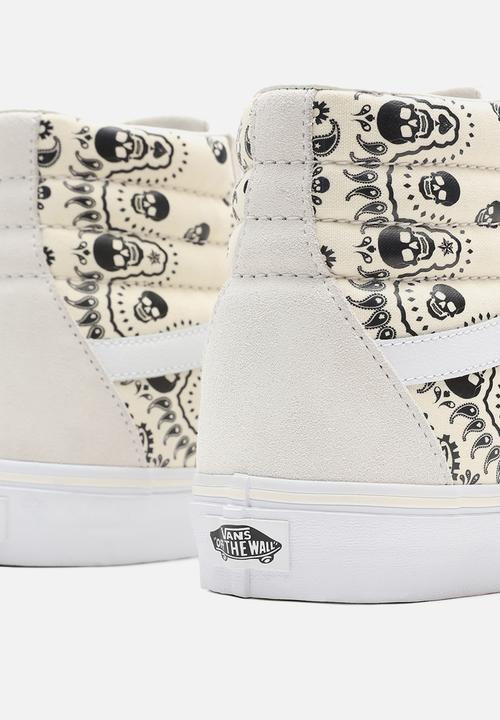 Vans - UA sk8-hi - (bandana) classic white & black