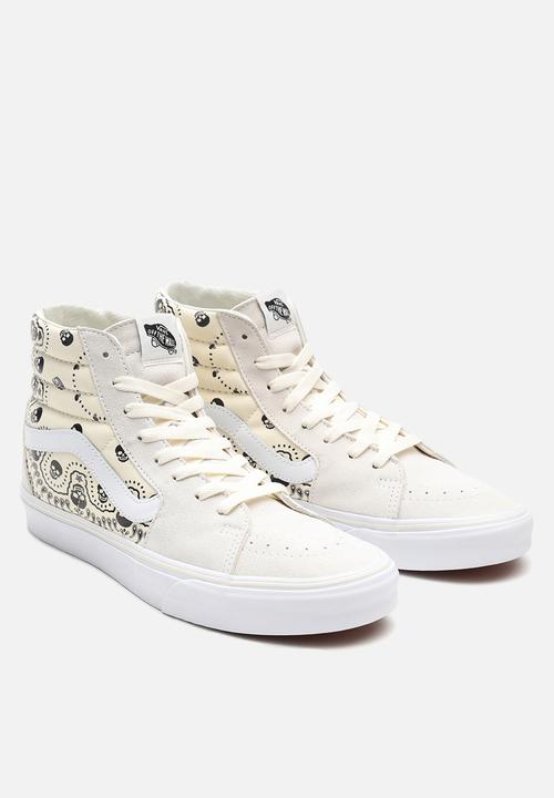 Vans - UA sk8-hi - (bandana) classic white & black