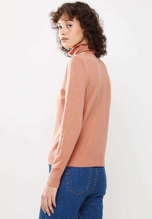 STYLE REPUBLIC - Turtleneck long sleeve jersey - pink