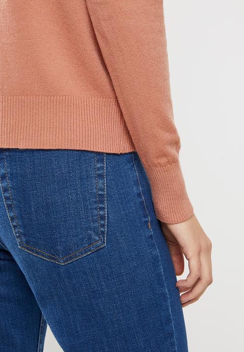 STYLE REPUBLIC - Turtleneck long sleeve jersey - pink