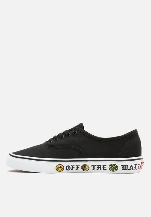 Vans - UA authentic - (sidewall) otw/black