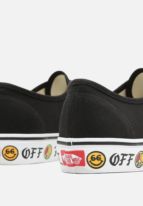 Vans - UA authentic - (sidewall) otw/black
