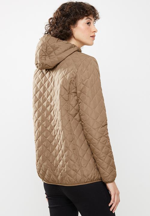 STYLE REPUBLIC - Quilted puffer - champagne