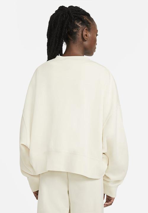 Nike - Nsw crew flc trend - cream