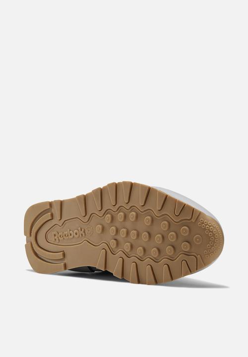 Reebok - Cl lthr - pugry3/vecnav/maroon