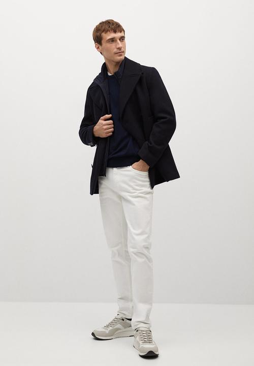 MANGO - Sweater ten - navy