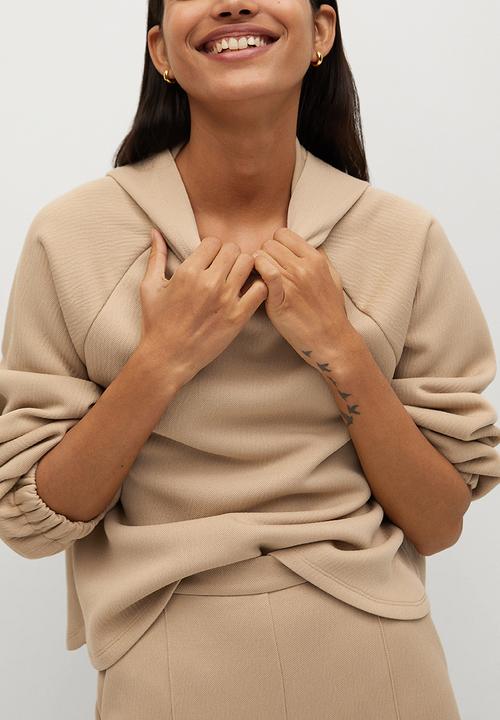 MANGO - Trousers tammy - light beige