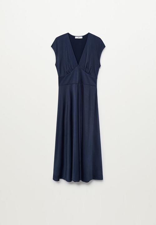 MANGO - Dress juliet - dark blue