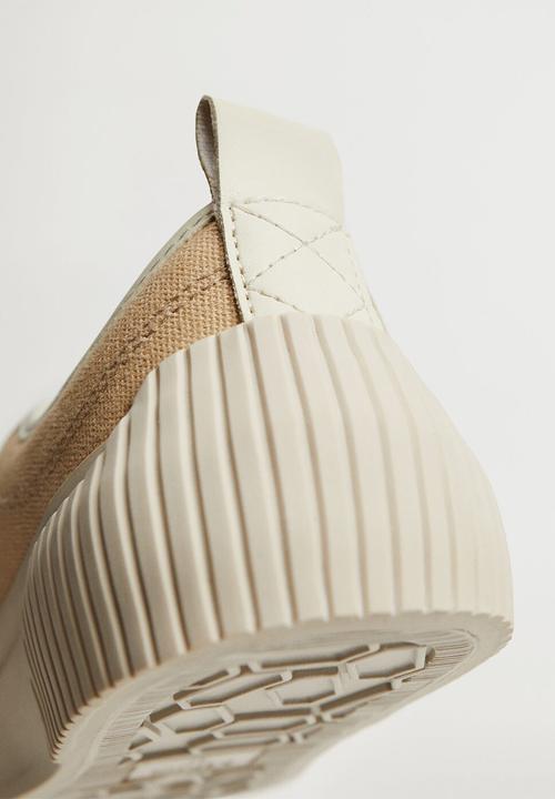 MANGO - Hank sneaker - ochre 
