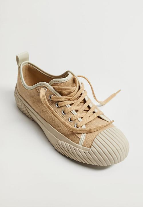 MANGO - Hank sneaker - ochre 