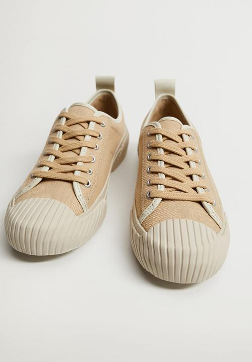 MANGO - Hank sneaker - ochre 