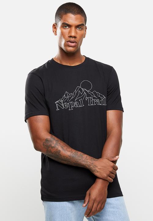 Cotton On - Tbar souvenir T-shirt - black