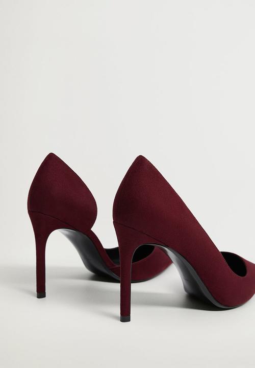 MANGO - Audrey court - dark red