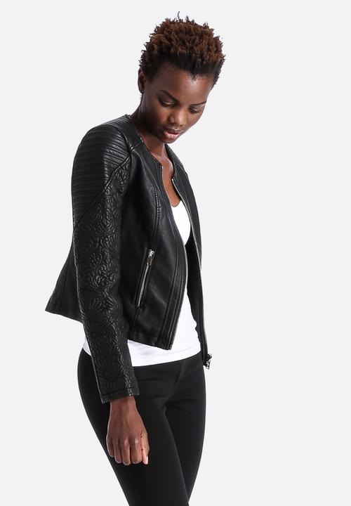 Vero Moda - Botanic Short PU Jacket