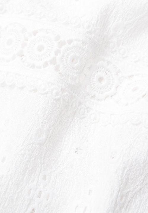 Violeta by Mango - Plus blouse rosi - white