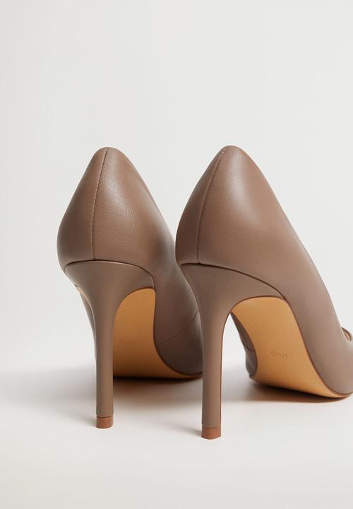 MANGO - Roca leather court - light brown 