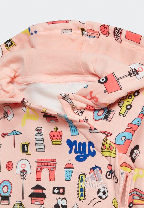 adidas Originals - Mm cleo onesie - pink