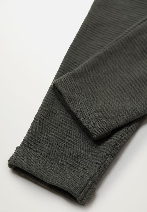 MANGO - Trousers tato - khaki 