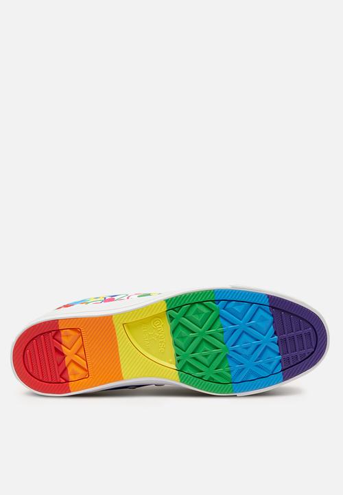Converse - Chuck Taylor All Star pride hi - white/multi