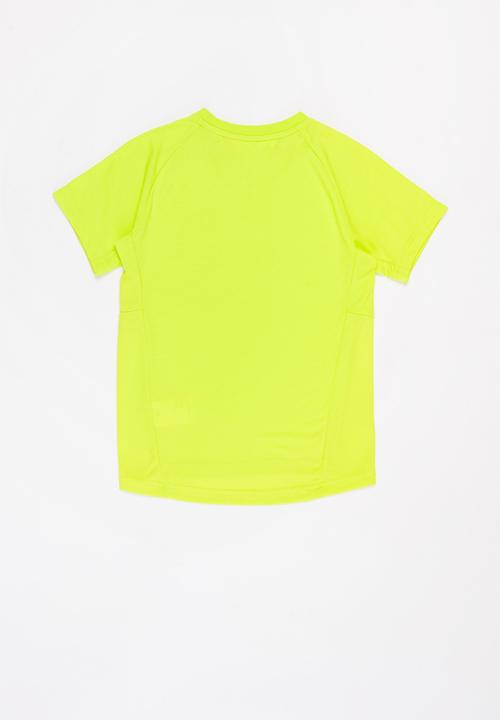 PUMA - Evostripe tee - neon yellow 
