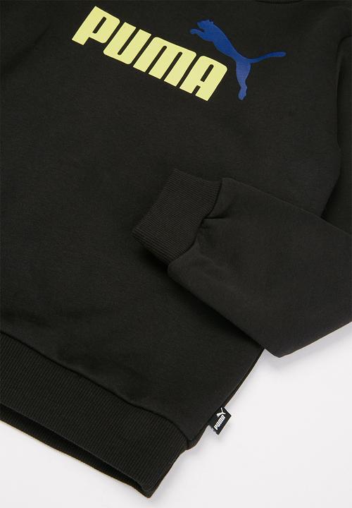 PUMA - Ess big logo crew - black
