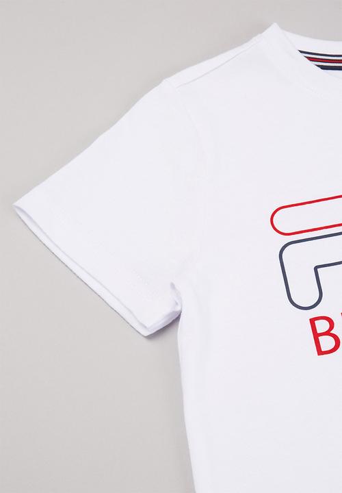 FILA - Biella short sleeve tee - white