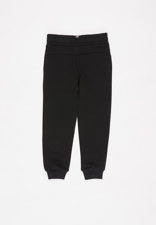 PUMA - Ess logo pants - black