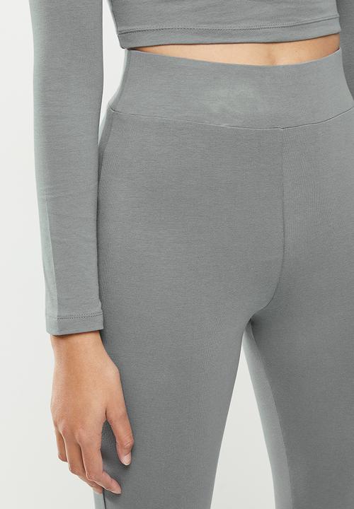 Blake - High waisted leggings - grey