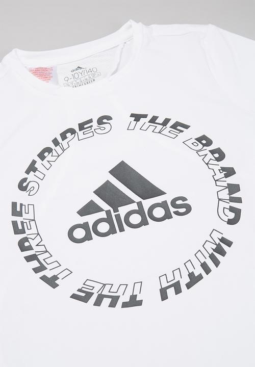 adidas Originals - G a.r. bold tee - white & black
