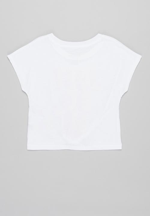 Nike - Nike girls just do it tee - white