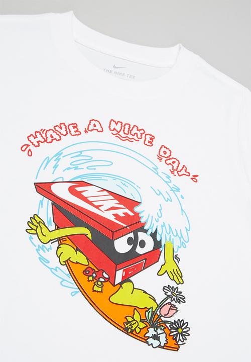 Nike - U nsw tee nike day wave - white