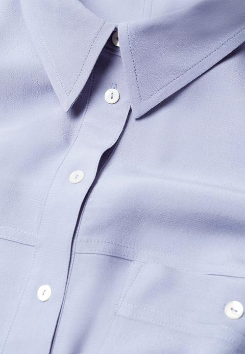 MANGO - Shirt leone - blue
