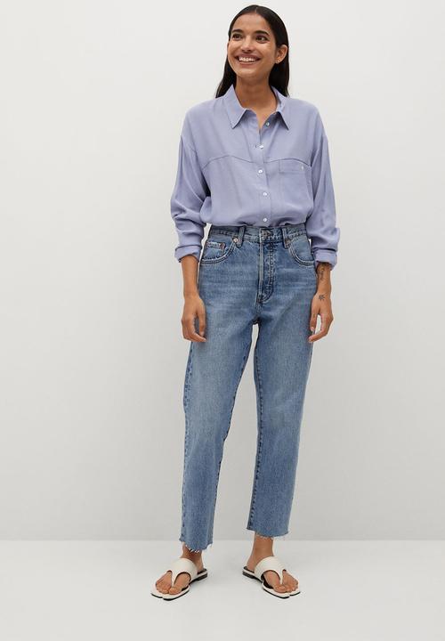 MANGO - Shirt leone - blue