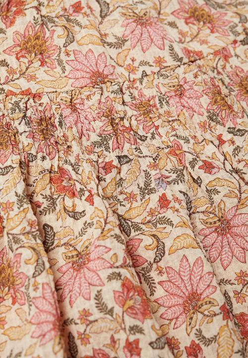 MANGO - Blouse bubble - beige