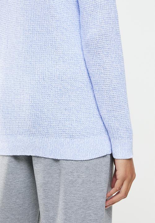 Cotton On - Cotton pullover - blue & white 