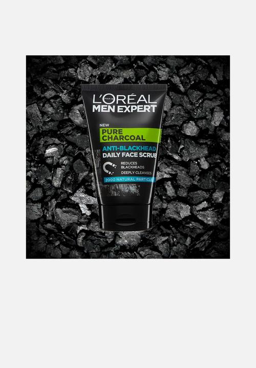 L'Oreal Men Expert - Pure Charcoal Face Scrub - 100ml