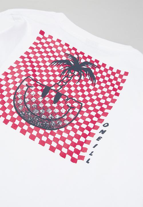 O'Neill - Smile long sleeve tee - white