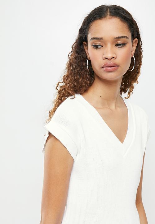 Blake - Sleeveless vest - white