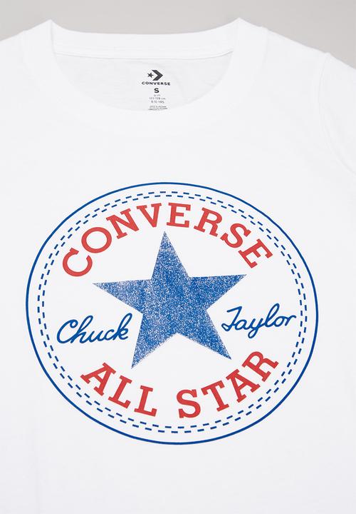 Converse - Cnvg timels chuck patch tee - white
