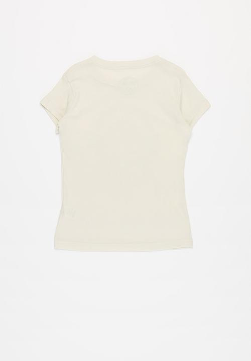 Billabong  - Girls tropics tee - off white
