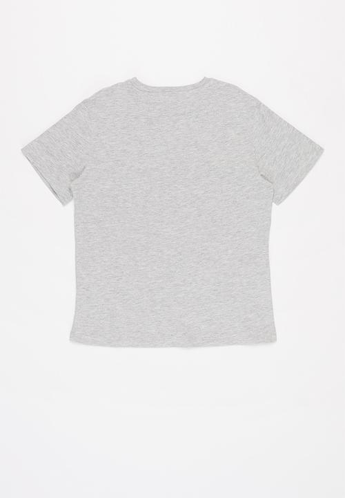 MANGO - Citie short sleeve tee - grey 