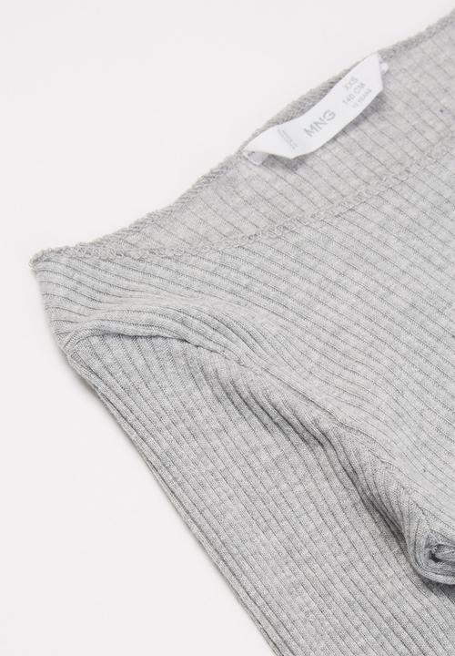 MANGO - Sky tee - grey